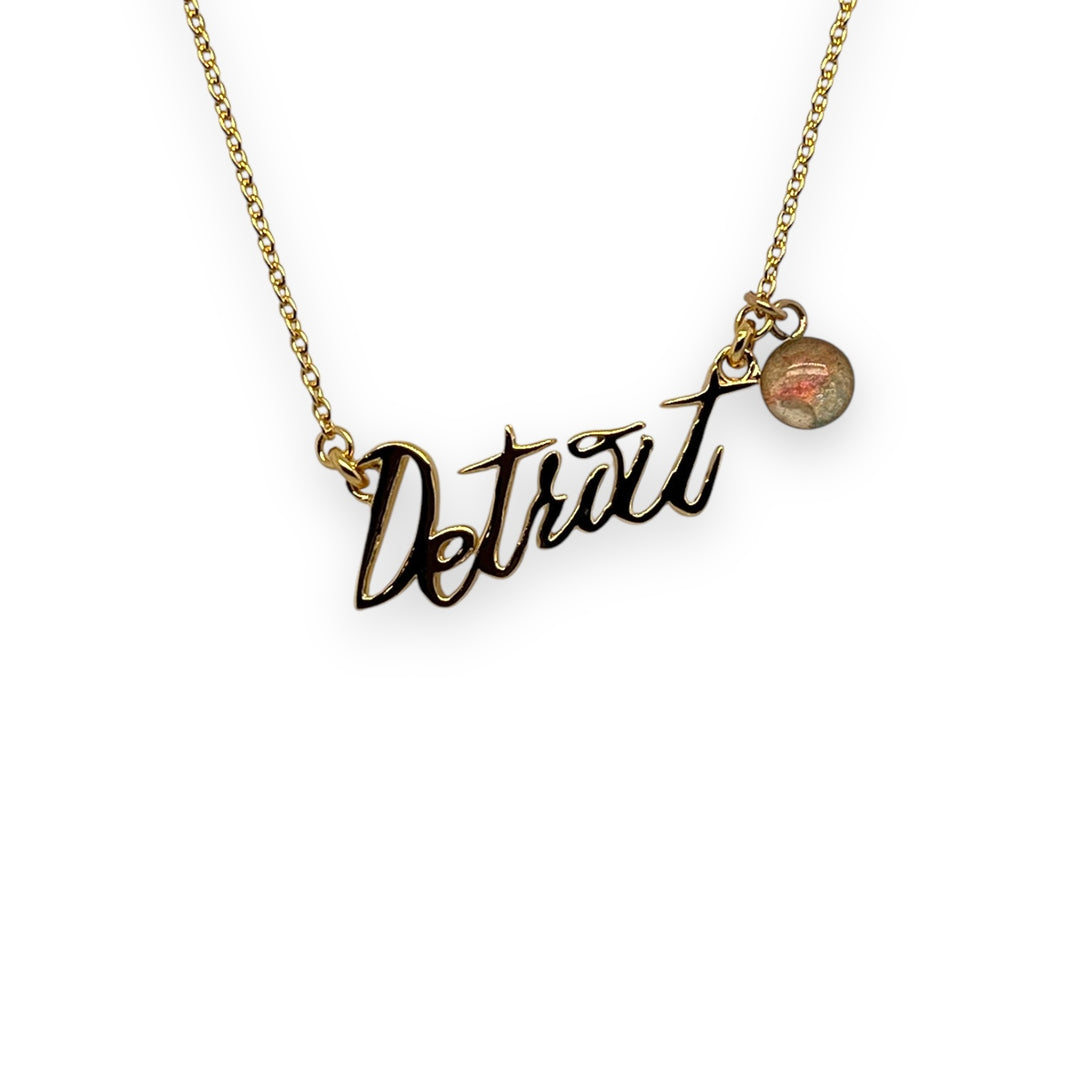 Detroit Necklace | Gold