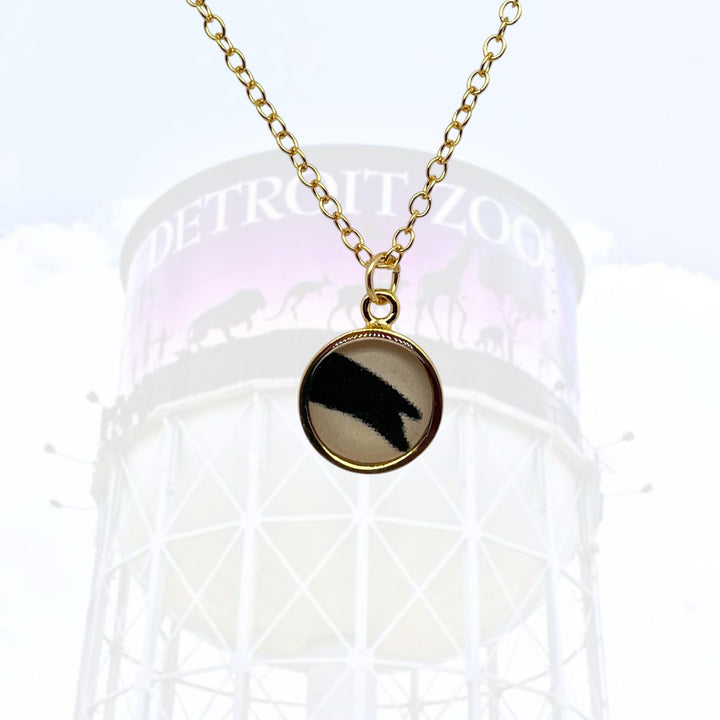 Detroit Zoo Amy Necklace | Gold