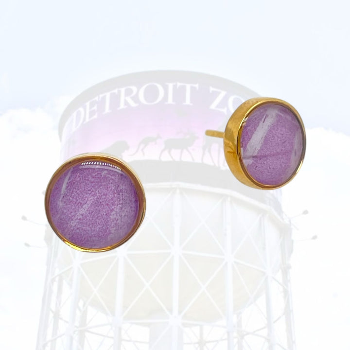 Detroit Zoo Brittany Earrings | Gold