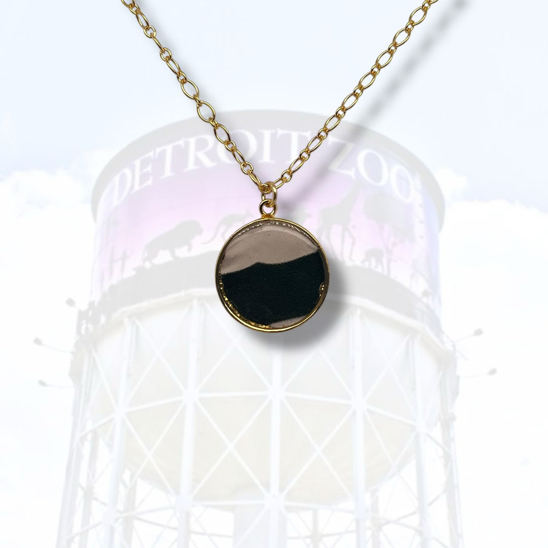 Detroit Zoo Nicole Necklace | Gold