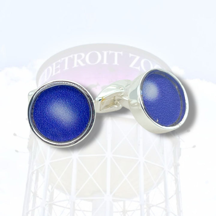 Detroit Zoo Greg Cuff Links | Silver