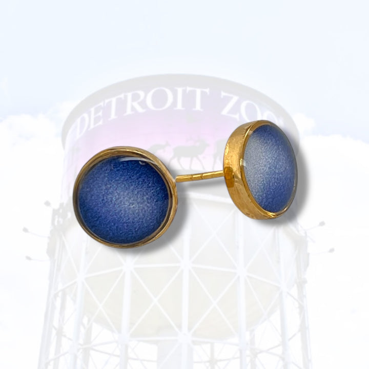 Detroit Zoo Brittany Earrings | Gold