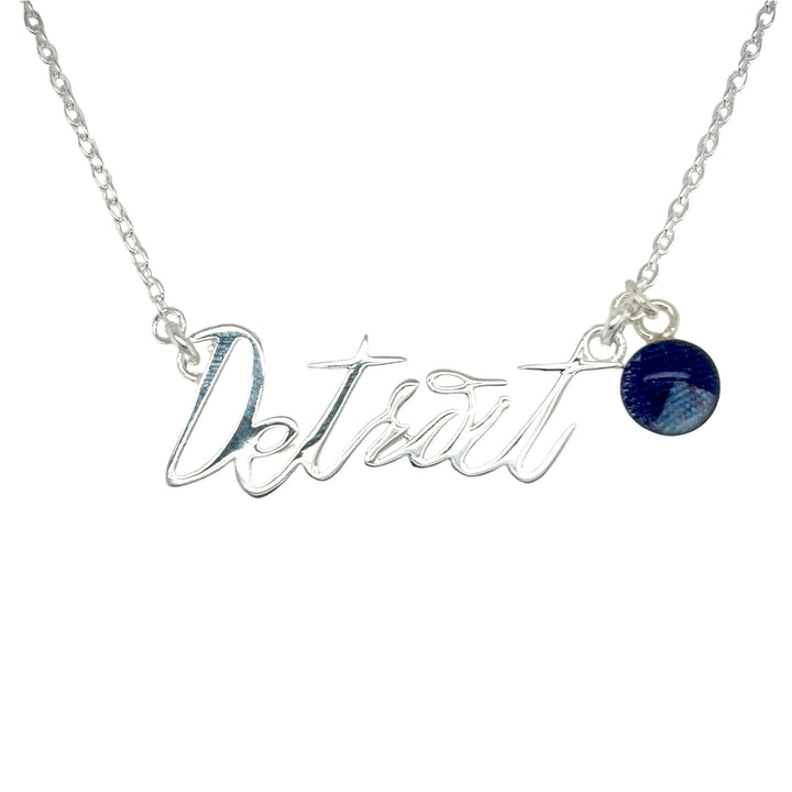 Detroit Necklace Lions Edition | Silver