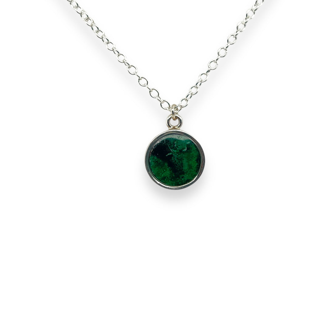 Michigan State Amy Necklace | Silver