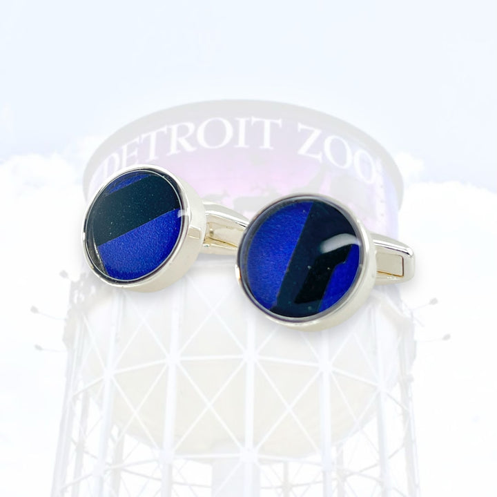 Detroit Zoo Greg Cuff Links | Silver