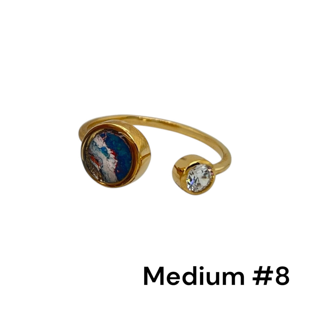 Alexandra Open Ring | Gold | Medium