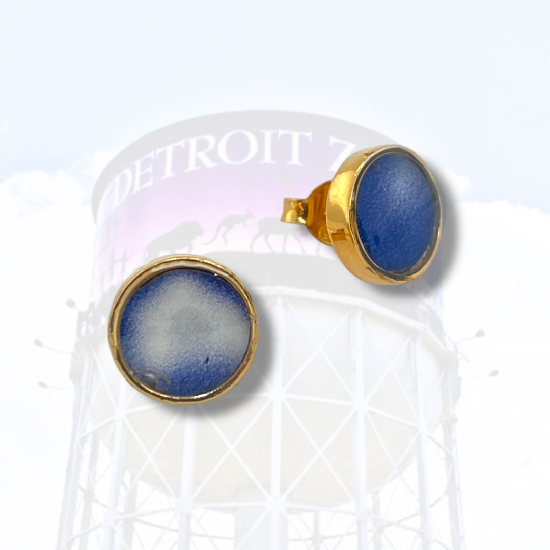 Detroit Zoo Brittany Earrings | Gold