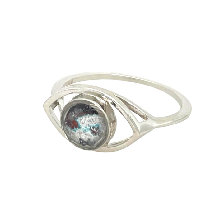 Natalie Ring | Rhodium | Size 9