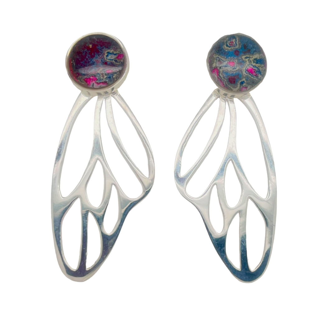 Callie Butterfly Earrings | Silver