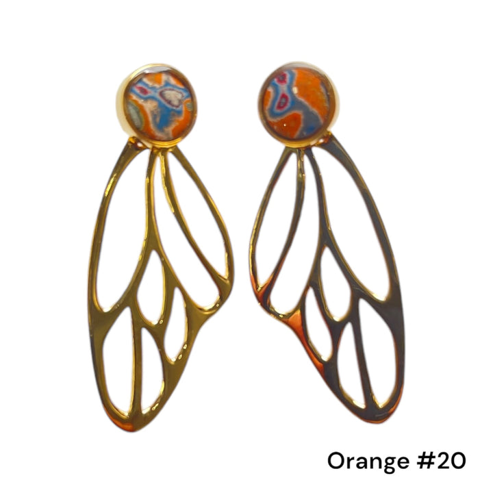 Callie Butterfly Earrings | Gold