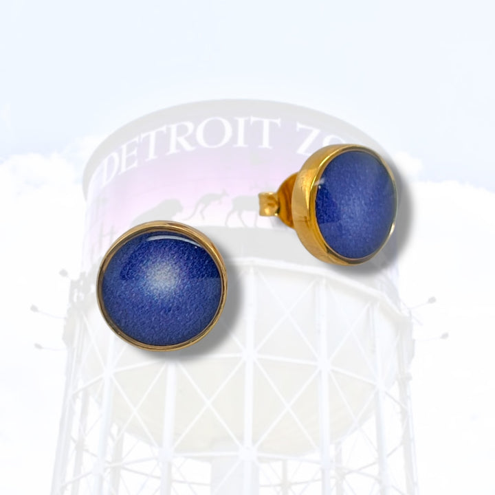 Detroit Zoo Brittany Earrings | Gold