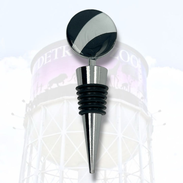 Detroit Zoo Bottle Stopper | Metal Alloy