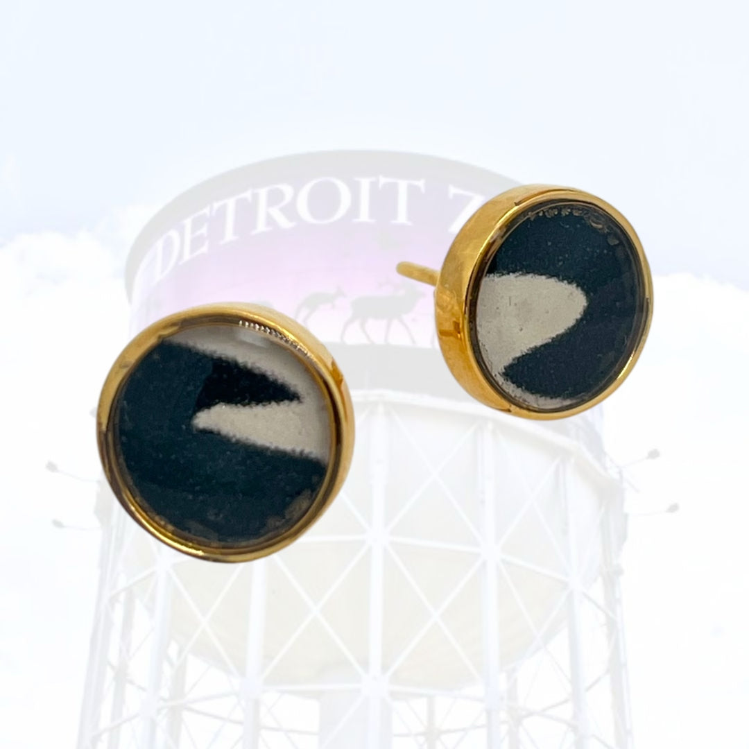 Detroit Zoo Brittany Earrings | Gold