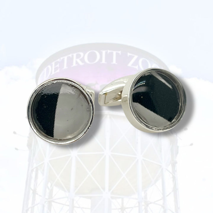 Detroit Zoo Greg Cuff Links | Silver