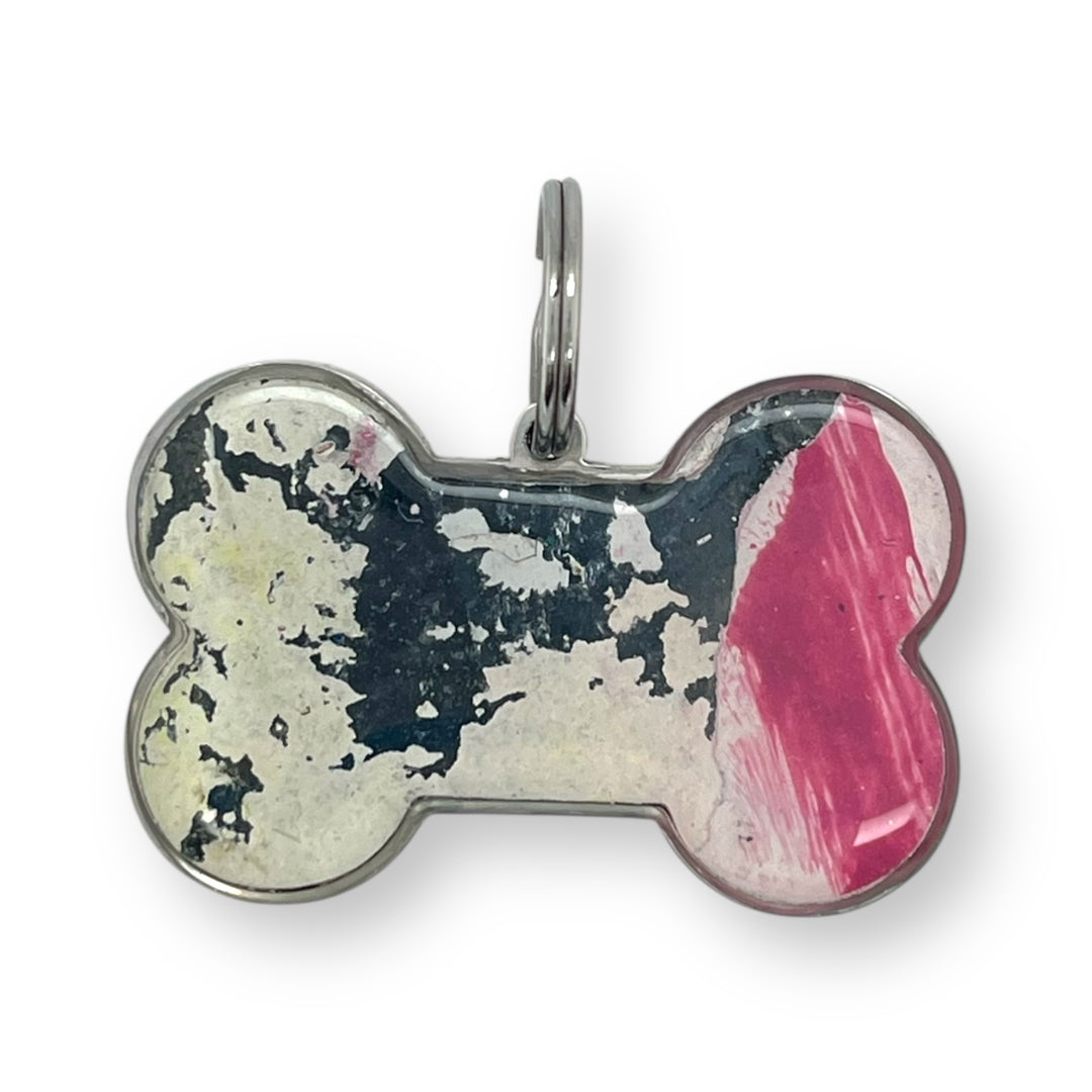 Pet Tag | Stainless Steel | Bone