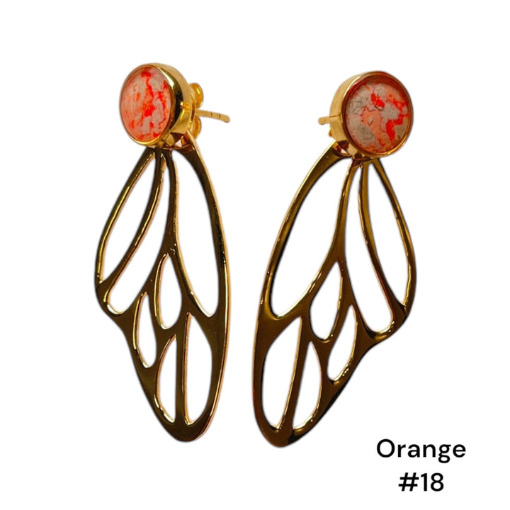 Callie Butterfly Earrings | Gold