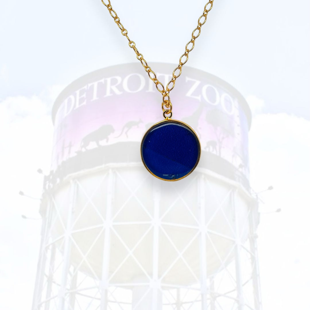 Detroit Zoo Nicole Necklace | Gold