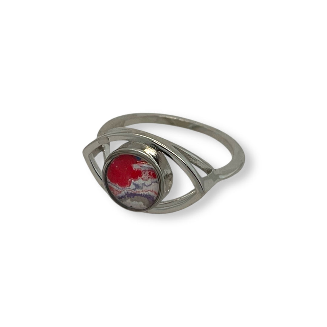 Natalie Ring | Rhodium | Size 5