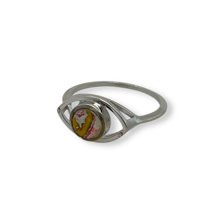 Natalie Ring | Rhodium | Size 10