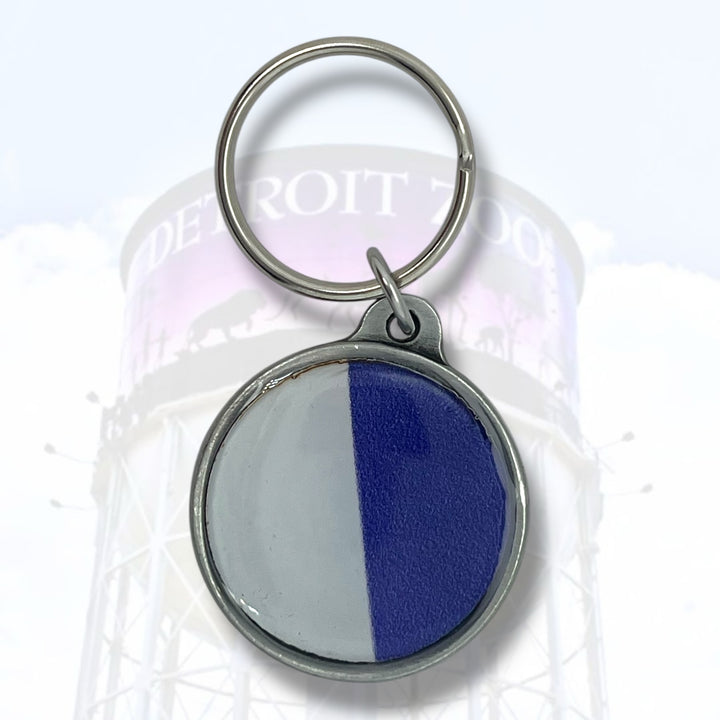 Detroit Zoo Keychain | Pewter