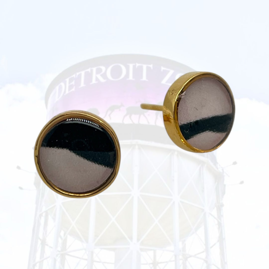 Detroit Zoo Brittany Earrings | Gold