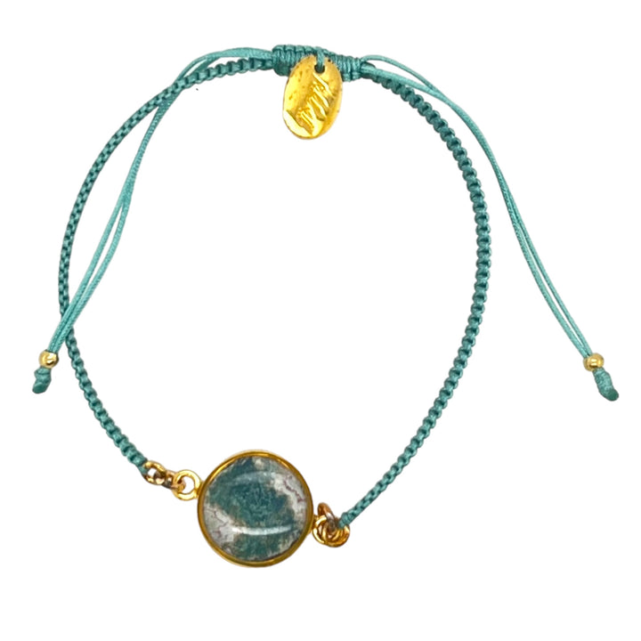 Taylor Bracelet | Gold | Celadon