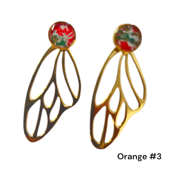 Callie Butterfly Earrings | Gold