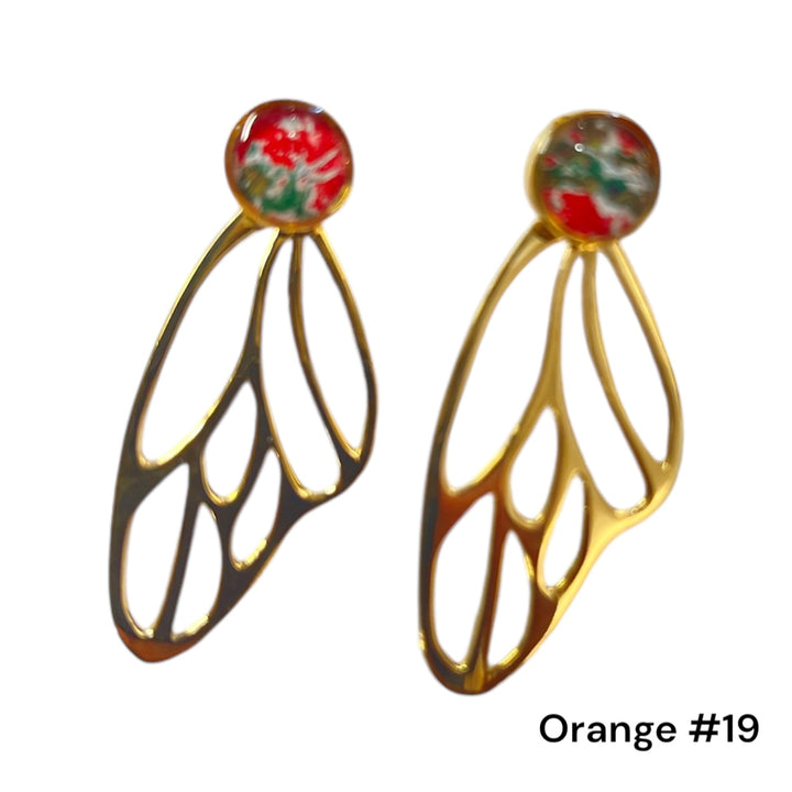 Callie Butterfly Earrings | Gold