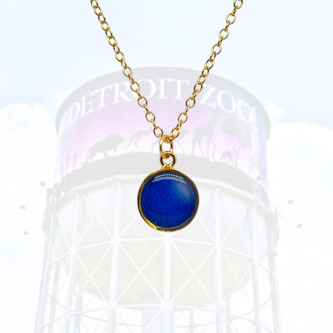 Detroit Zoo Amy Necklace | Gold