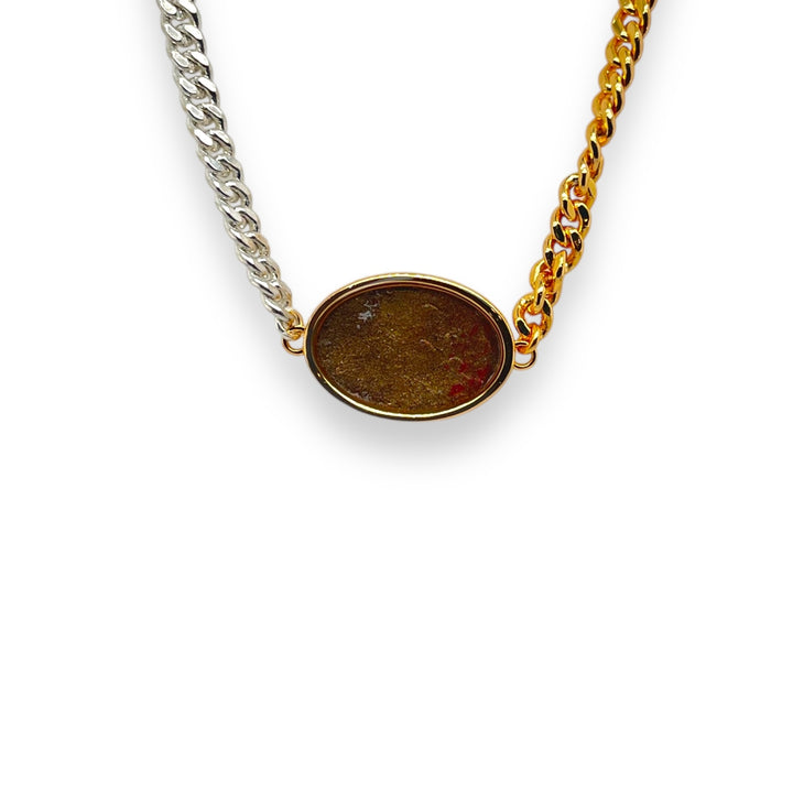 Sam Necklace | Mixed Metal