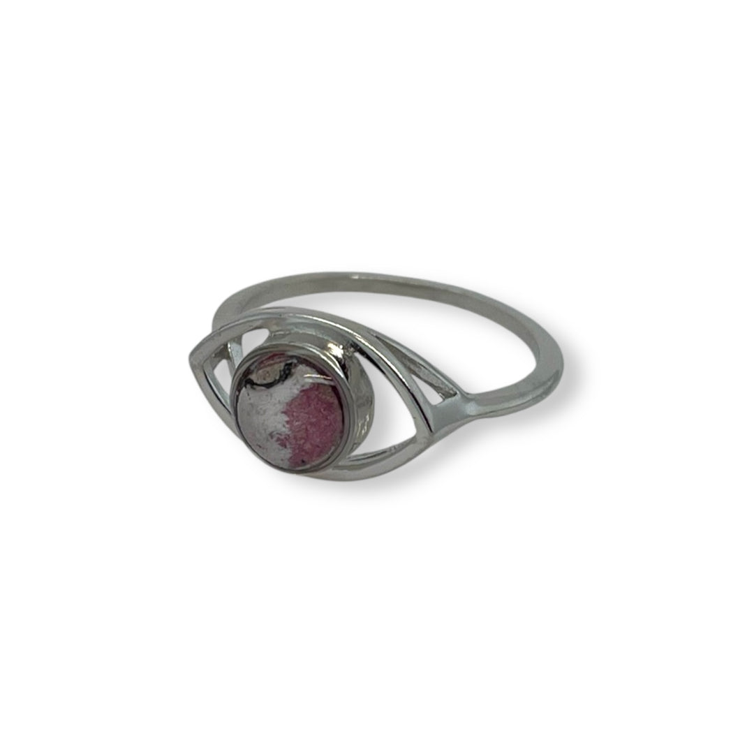 Natalie Ring | Rhodium | Size 9