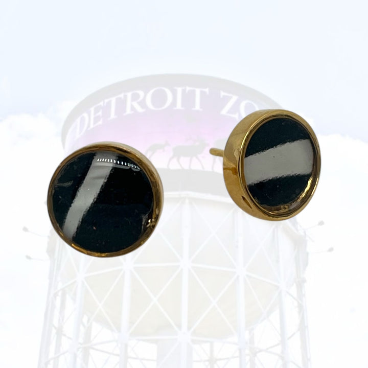 Detroit Zoo Brittany Earrings | Gold