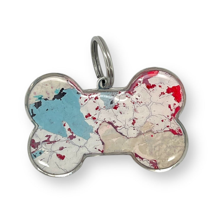 Pet Tag | Stainless Steel | Bone