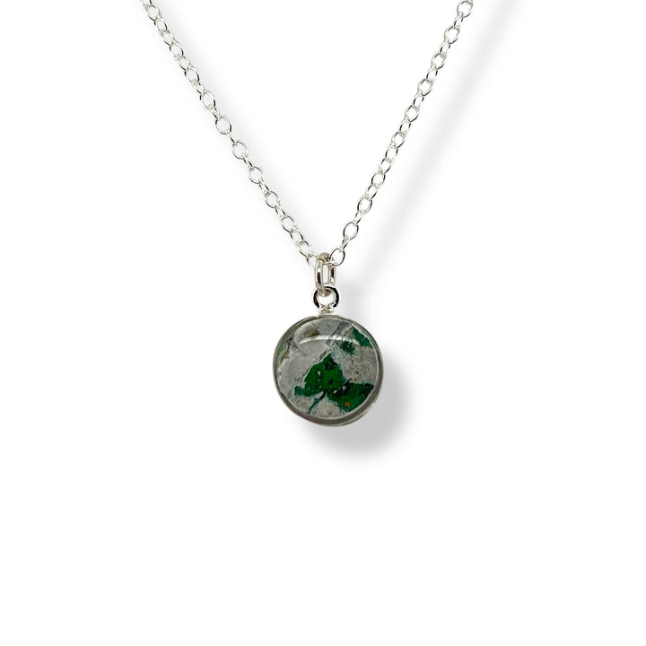 Michigan State Amy Necklace | Silver