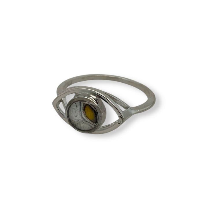 Natalie Ring | Rhodium | Size 9