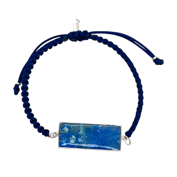 Carl Bracelet | Silver | Navy