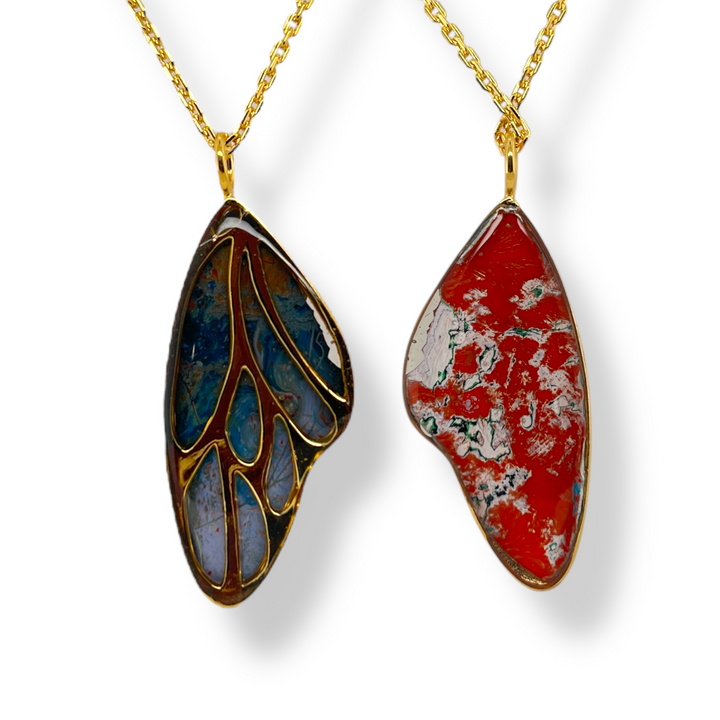 Vivian Butterfly Necklace | Gold