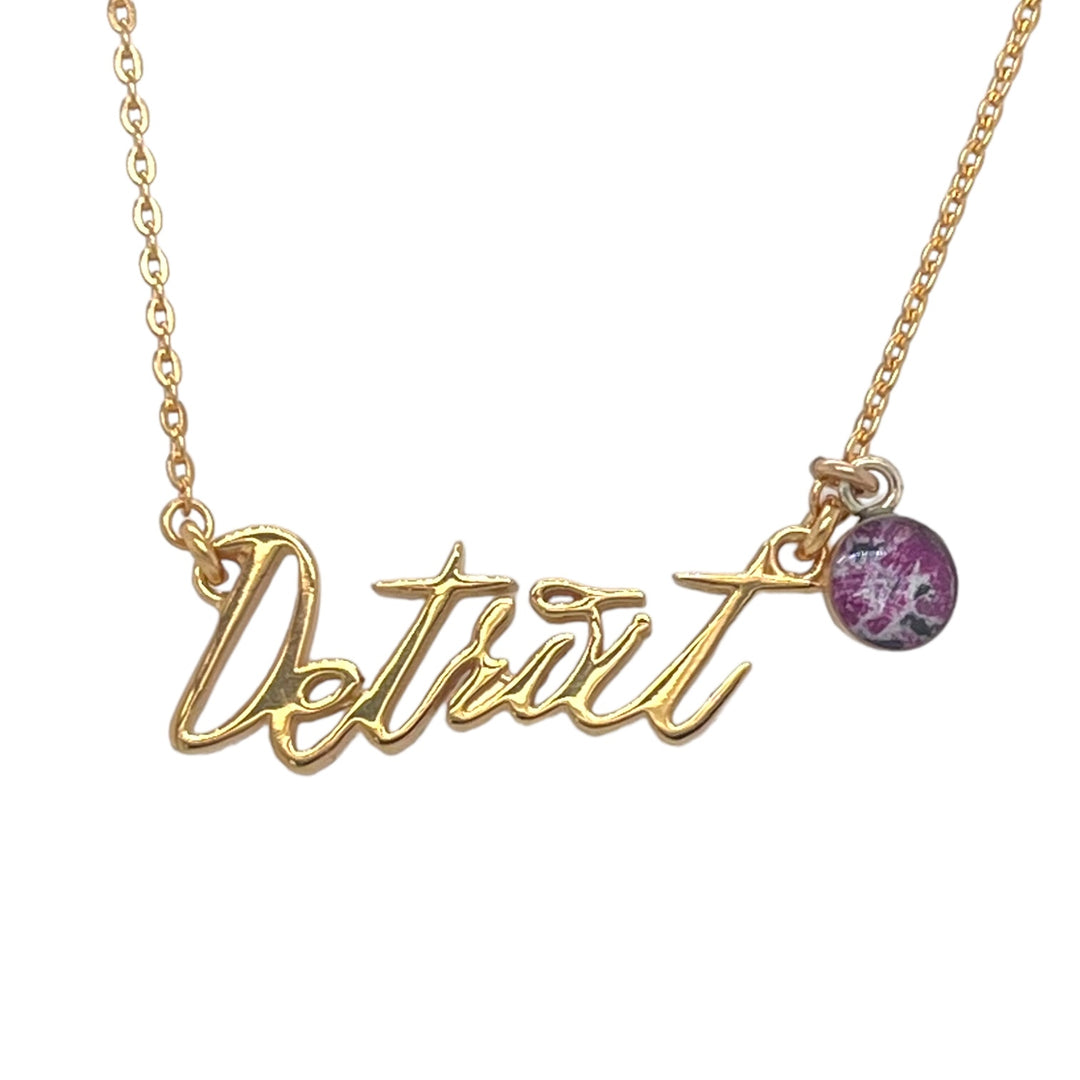 Detroit Necklace | Gold