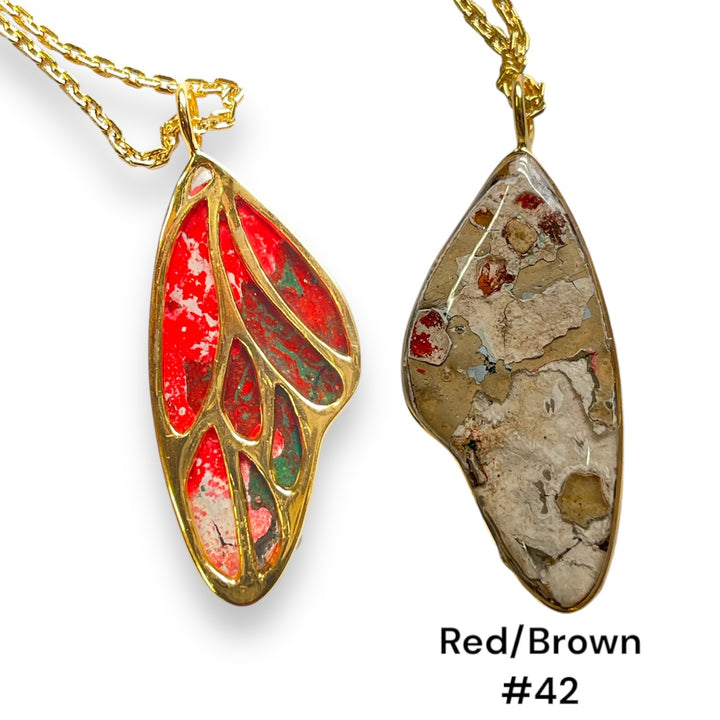 Vivian Butterfly Necklace | Gold