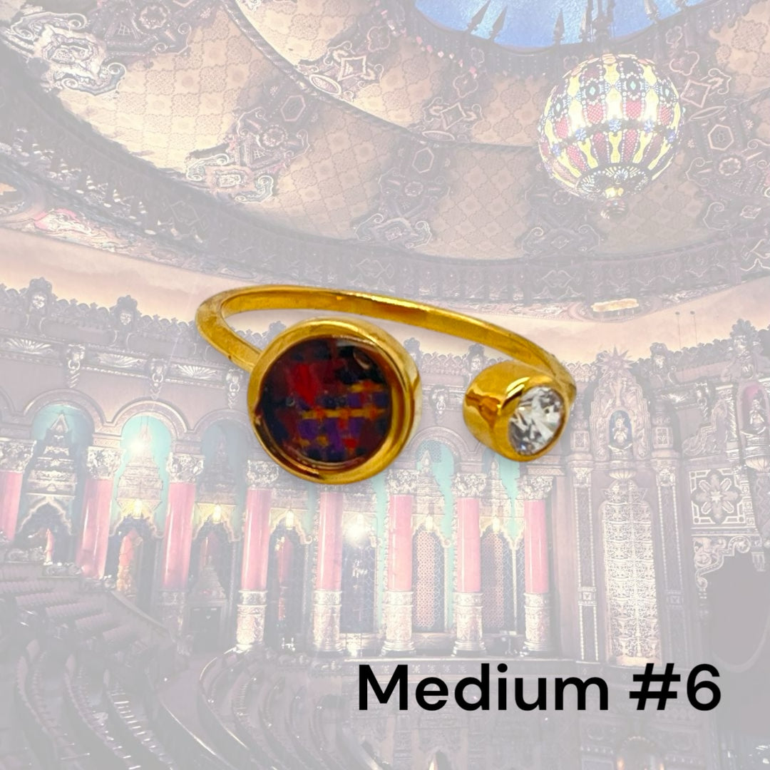 Alexandra Open Ring | Gold | Medium