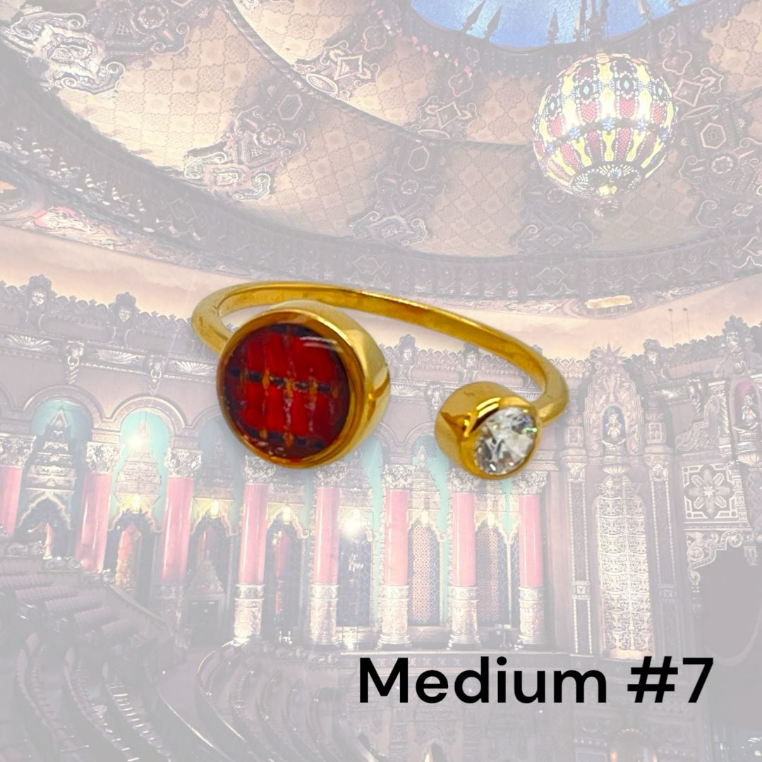 Alexandra Open Ring | Gold | Medium