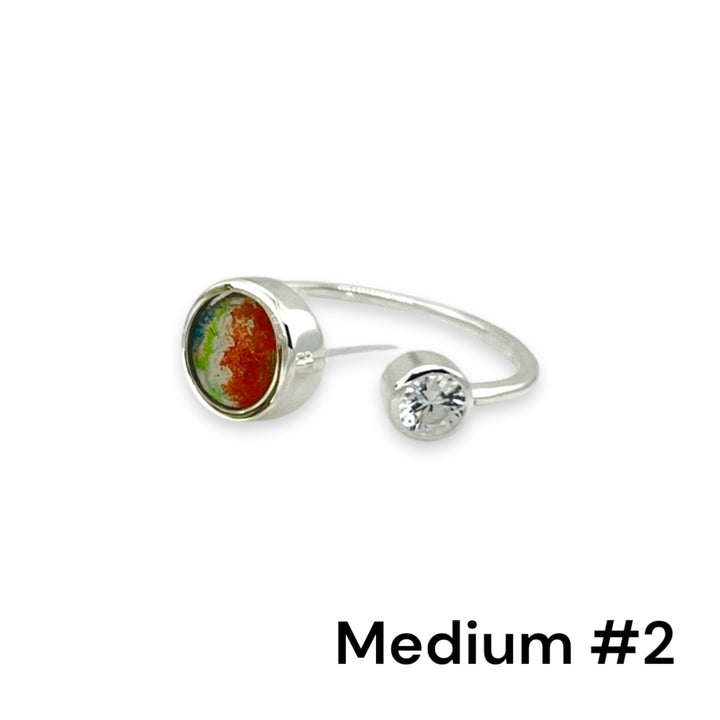 Alexandra Open Ring | Silver | Medium