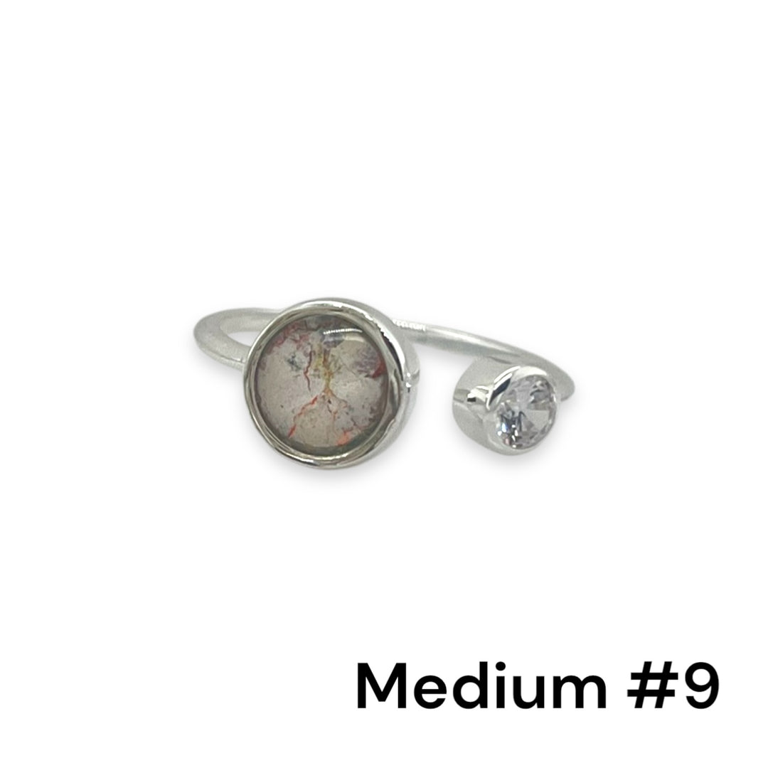 Alexandra Open Ring | Silver | Medium