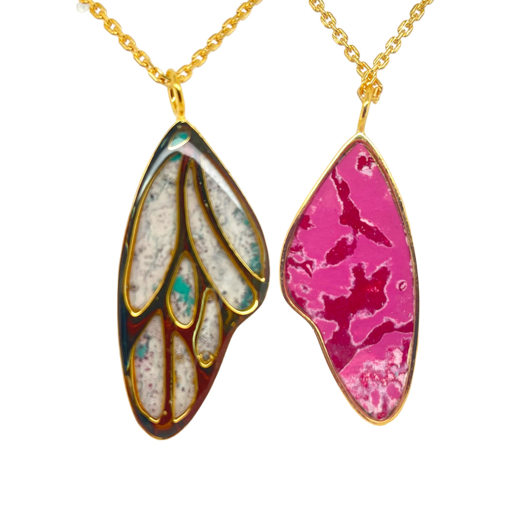 Vivian Butterfly Necklace | Gold