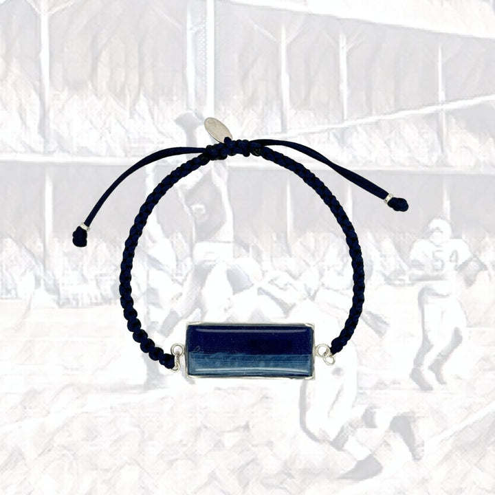 Carl Bracelet | Silver | Navy