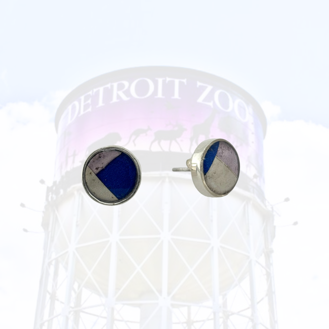 Detroit Zoo Brittany Earrings | Silver