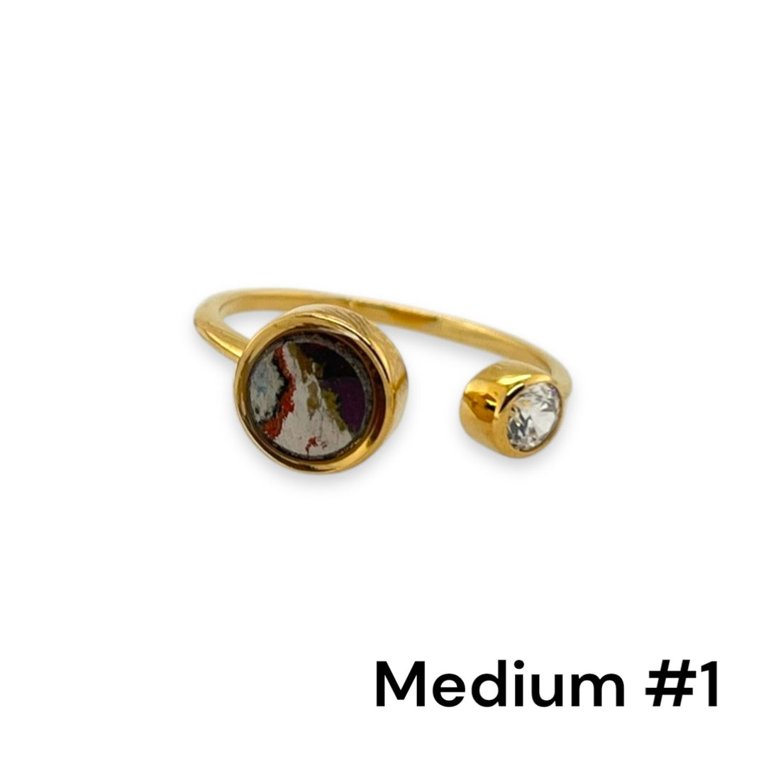 Alexandra Open Ring | Gold | Medium