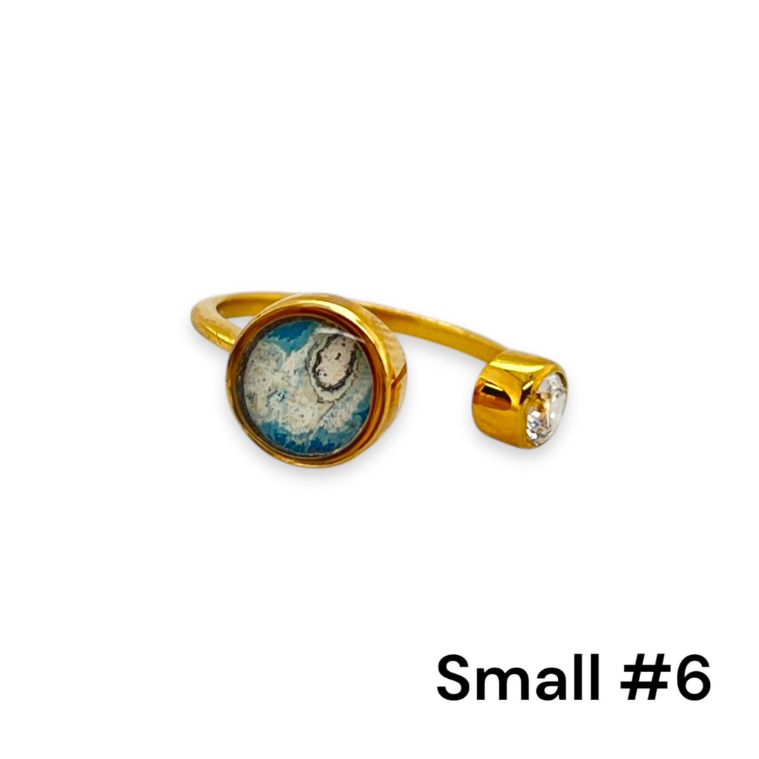 Alexandra Open Ring | Gold | Small