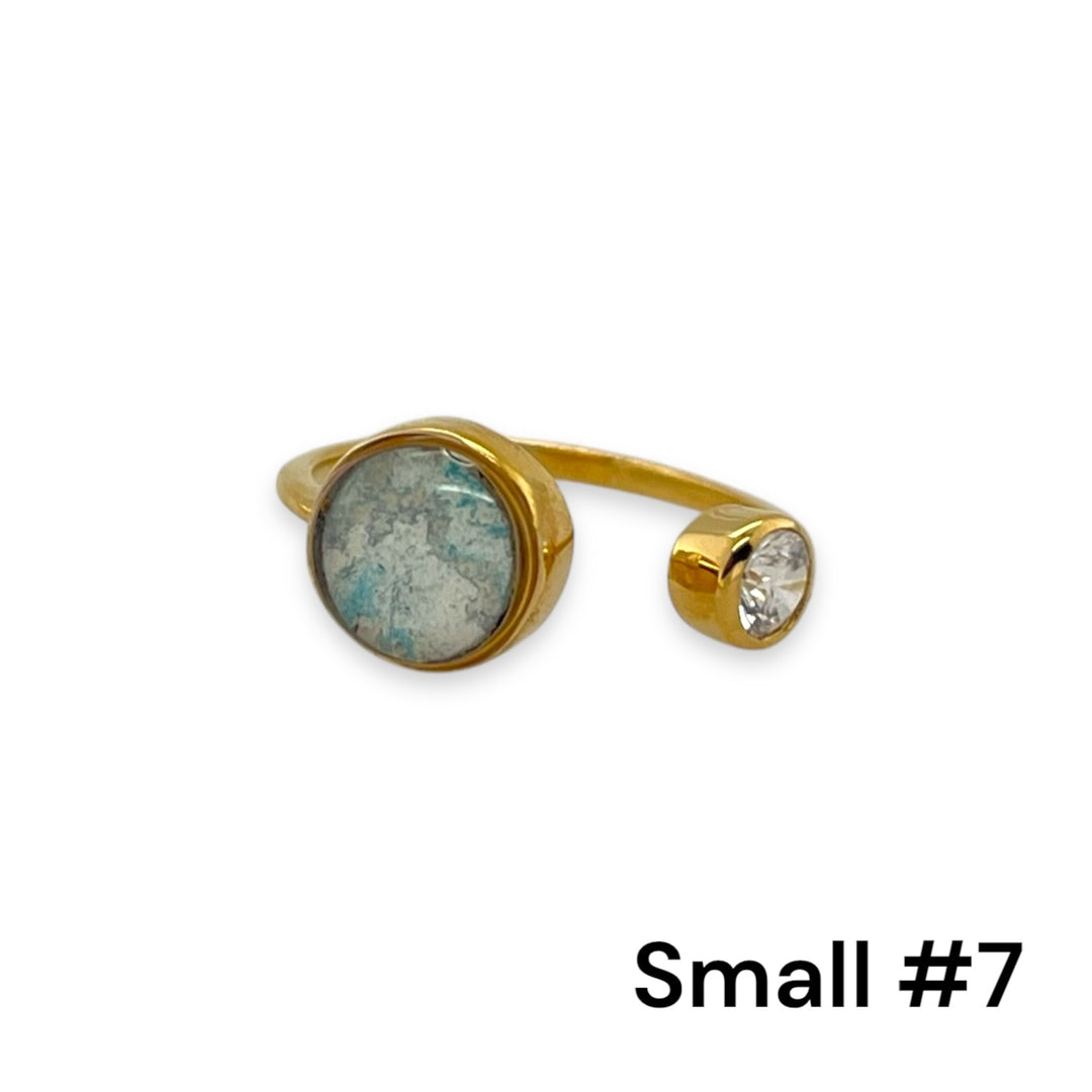 Alexandra Open Ring | Gold | Small