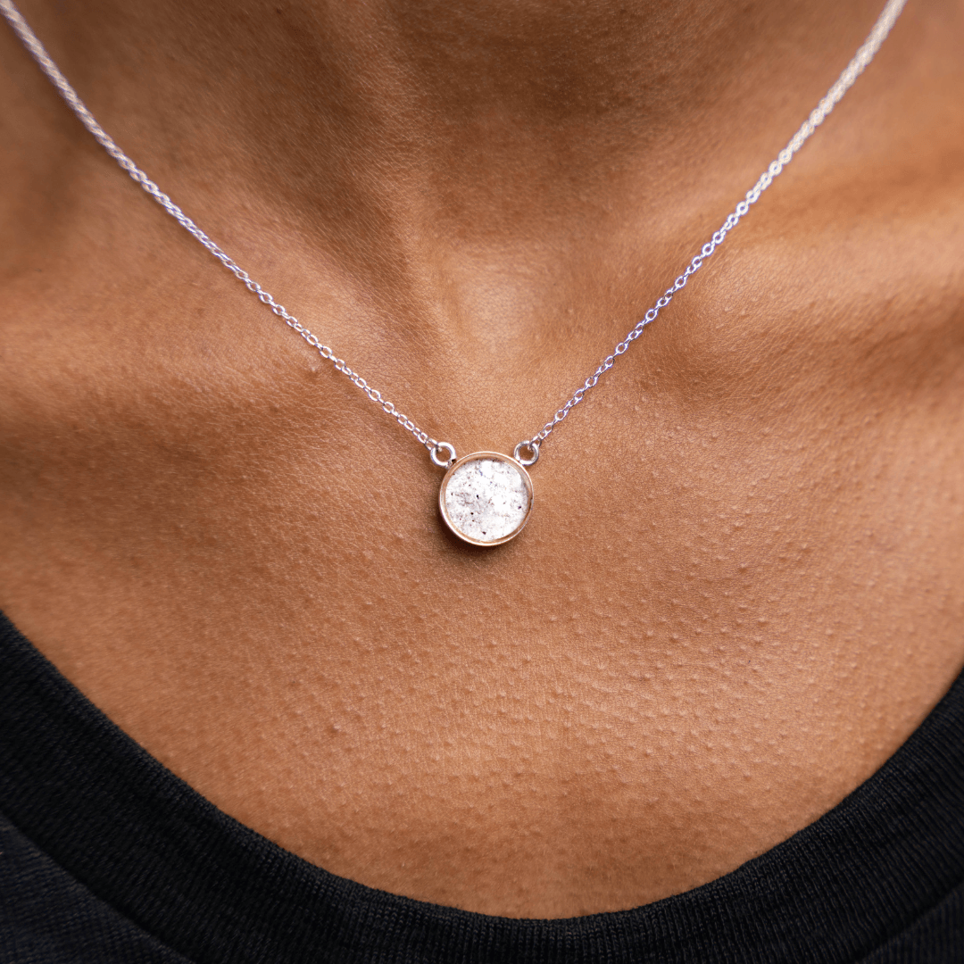 Sterling Silver Birthstone Necklace – rebeccamayjewellery